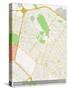 Mashhad, Iran, Islamic Republic of Map-null-Stretched Canvas