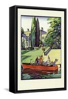 Masion, Cruiser-Edward A. Wilson-Framed Stretched Canvas