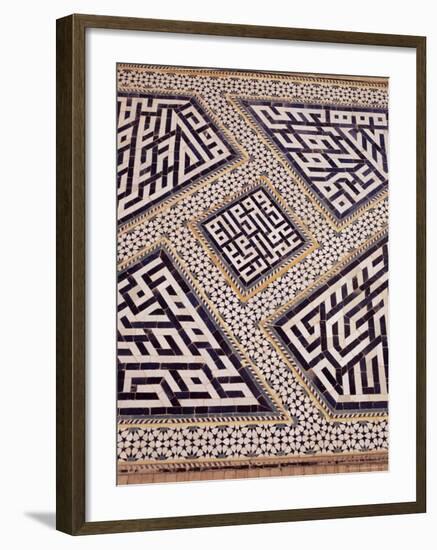 Masjid-I-Jami (Friday Mosque), Isfahan, Iran, Middle East-Robert Harding-Framed Photographic Print