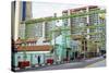 Masjid Jamae (Chulia) Mosque in South Bridge Road, Chinatown, Singapore, Southeast Asia, Asia-Fraser Hall-Stretched Canvas