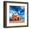 Masjid Mosque-Taj Mahal India-null-Framed Art Print