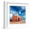 Masjid Mosque-Taj Mahal India-null-Framed Art Print