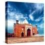 Masjid Mosque-Taj Mahal India-null-Stretched Canvas