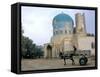 Masjid Sabz, the Green Mosque in Balkh, Afghanistan-Kenneth Garrett-Framed Stretched Canvas