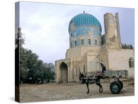 Masjid Sabz, the Green Mosque in Balkh, Afghanistan-Kenneth Garrett-Stretched Canvas