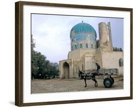 Masjid Sabz, the Green Mosque in Balkh, Afghanistan-Kenneth Garrett-Framed Photographic Print