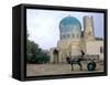 Masjid Sabz, the Green Mosque in Balkh, Afghanistan-Kenneth Garrett-Framed Stretched Canvas