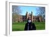 Mask, Covid-19, Wagner College, 2020, (Photograph)-Anthony Butera-Framed Giclee Print