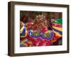 Mask Dance Celebrating Tshechu Festival at Wangdue Phodrang Dzong, Wangdi, Bhutan-Keren Su-Framed Photographic Print