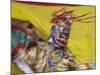 Mask Dance Performance at Tshechu Festival, Bumthang, Bhutan-Keren Su-Mounted Photographic Print