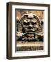Mask, Detail from Porta Nuova, Palermo, Sicily, Italy-null-Framed Giclee Print