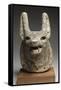 Mask  Dog, Anubis or Qebehsenuef to Movable Jaw-null-Framed Stretched Canvas