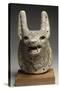 Mask  Dog, Anubis or Qebehsenuef to Movable Jaw-null-Stretched Canvas