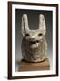 Mask  Dog, Anubis or Qebehsenuef to Movable Jaw-null-Framed Giclee Print