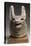 Mask  Dog, Anubis or Qebehsenuef to Movable Jaw-null-Stretched Canvas