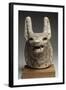 Mask  Dog, Anubis or Qebehsenuef to Movable Jaw-null-Framed Giclee Print