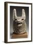 Mask  Dog, Anubis or Qebehsenuef to Movable Jaw-null-Framed Giclee Print