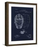 Mask for Baseball Catcher-Tina Lavoie-Framed Giclee Print