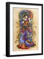 Mask of Colours II-Linda Ravenscroft-Framed Giclee Print