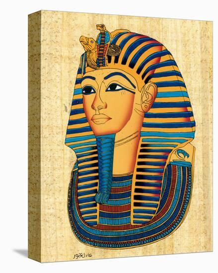 Mask of King Tutankhamun-null-Stretched Canvas