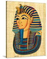 Mask of King Tutankhamun-null-Stretched Canvas