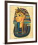 Mask of King Tutankhamun-null-Framed Art Print