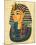 Mask of King Tutankhamun-null-Mounted Art Print