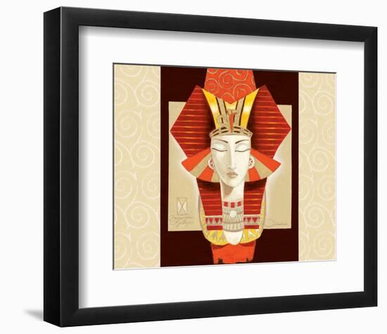 Mask of the Queen-Joadoor-Framed Art Print