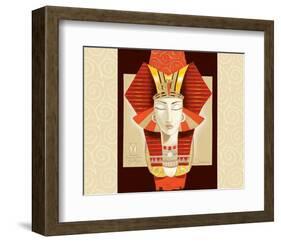 Mask of the Queen-Joadoor-Framed Art Print
