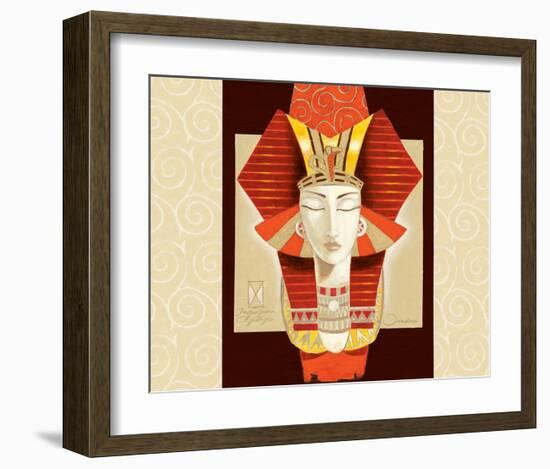 Mask of the Queen-Joadoor-Framed Art Print