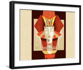 Mask of the Queen-Joadoor-Framed Art Print