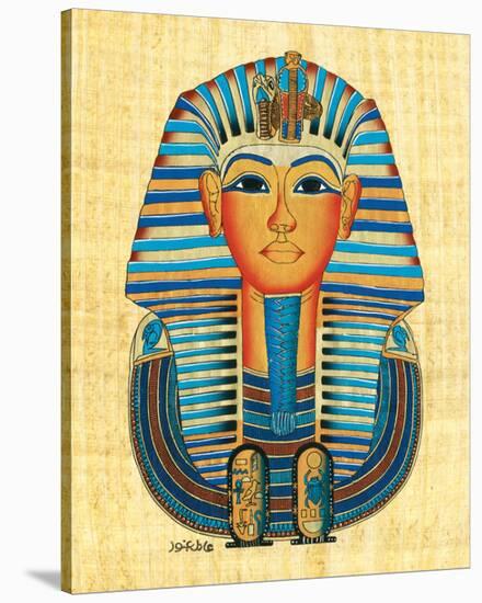 Mask of Tutankhamun-null-Stretched Canvas