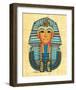 Mask of Tutankhamun-null-Framed Art Print