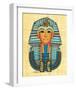 Mask of Tutankhamun-null-Framed Art Print