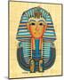 Mask of Tutankhamun-null-Mounted Art Print