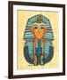 Mask of Tutankhamun-null-Framed Art Print