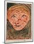 Mask - Old Woman-Paul Klee-Mounted Giclee Print
