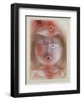 Mask with Flag, 1925-Paul Klee-Framed Giclee Print