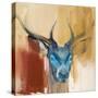 Mask (Young Stag), 2014-Mark Adlington-Stretched Canvas