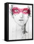 Mask-null-Framed Stretched Canvas