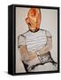 mask-Kathrin Steinbacher-Framed Stretched Canvas