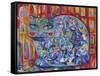 Mask-Oxana Zaika-Framed Stretched Canvas