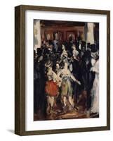 Masked Ball at the Opera, 1873-Edouard Manet-Framed Premium Giclee Print