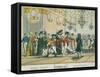 Masked Ball During the Carnival, Circa 1805.-null-Framed Stretched Canvas