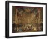 Masked Ball in Bonn-Johann Franz Rousseau-Framed Giclee Print