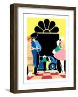 Masked Ball-Brian James-Framed Art Print