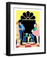 Masked Ball-Brian James-Framed Art Print