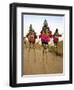 Masked Ceremonial Dogon Dancers, Sangha, Dogon Country, Mali-Gavin Hellier-Framed Photographic Print