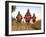 Masked Ceremonial Dogon Dancers, Sangha, Dogon Country, Mali-Gavin Hellier-Framed Photographic Print