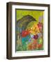 Masked Crow-Robin Maria-Framed Art Print